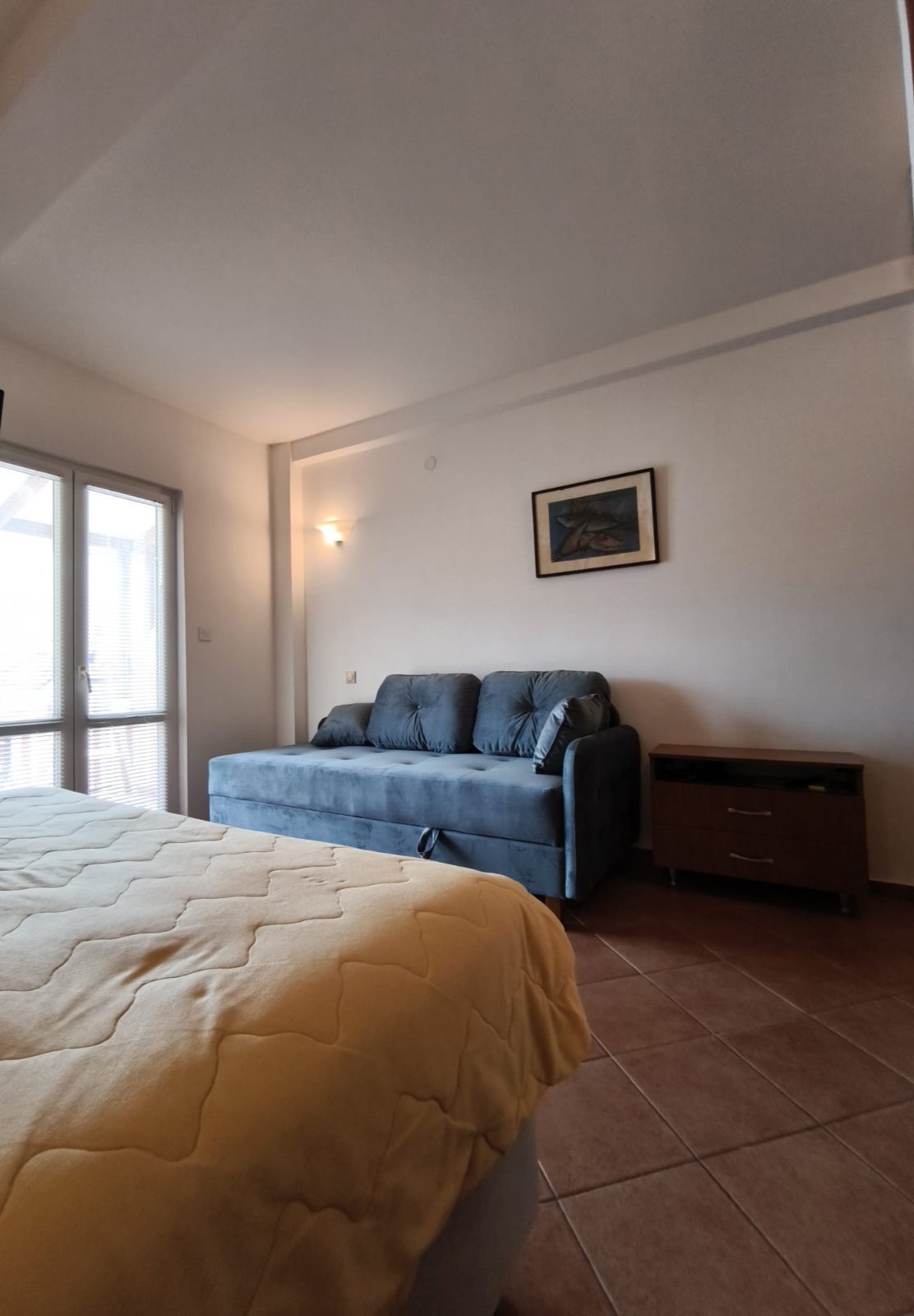 Studio — sleeping area